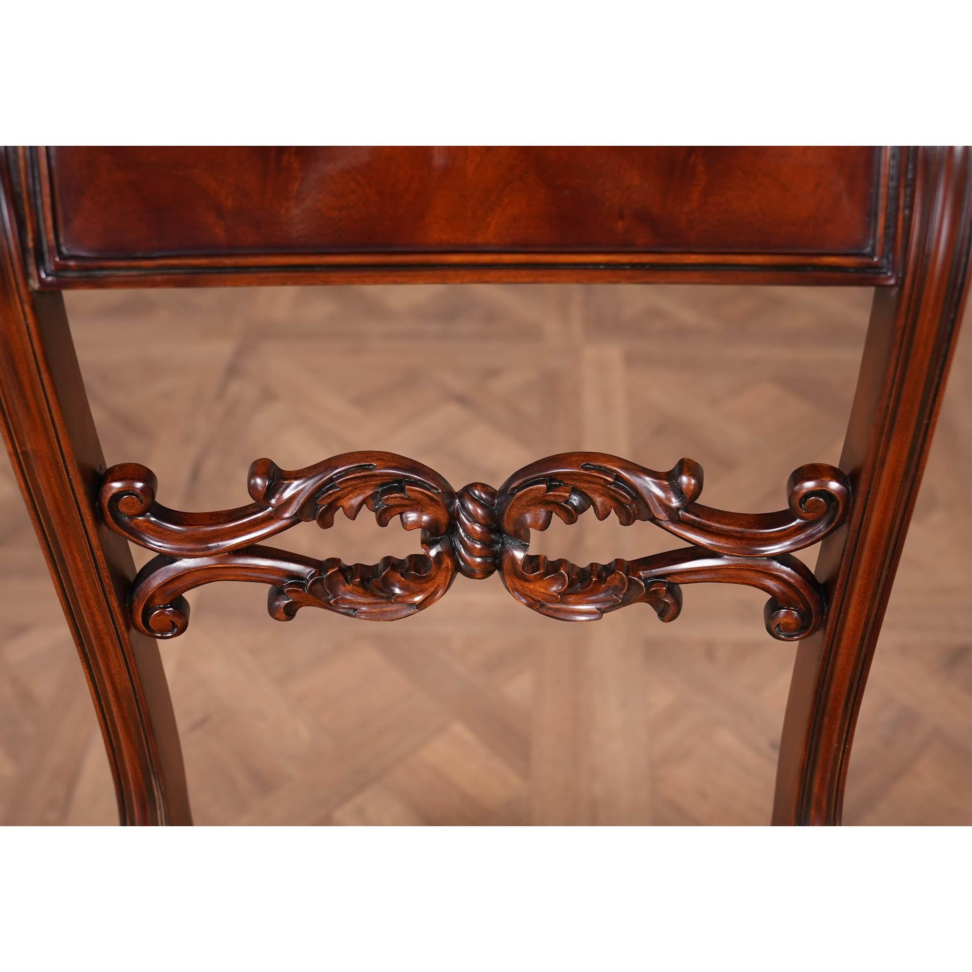 Chaises Empire de Philadelphie, ensemble de 10 pièces en vente 11