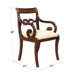 Philadelphia Empire Chairs, Set of 10