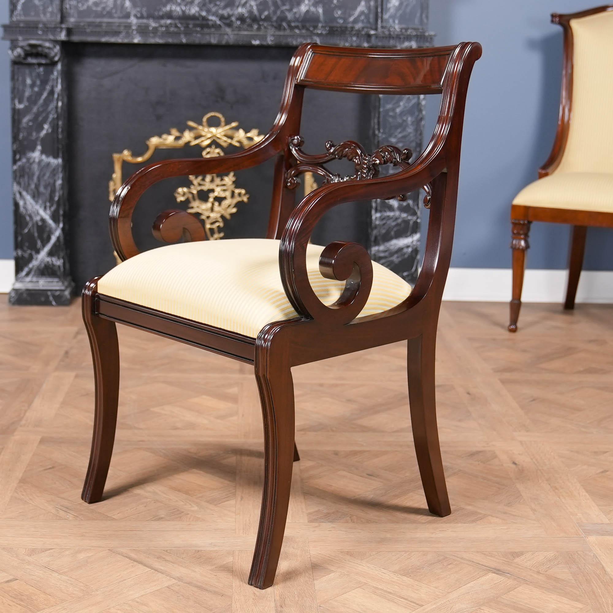 Chaises Empire de Philadelphie, ensemble de 10 pièces Neuf - En vente à Annville, PA