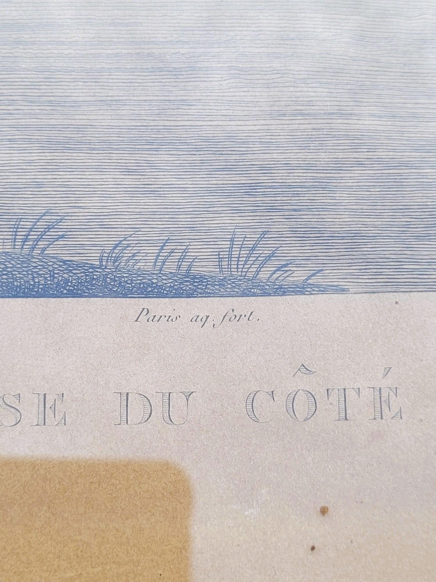 Philae Island, gerahmte Gravur, XIX. Jahrhundert im Zustand „Gut“ im Angebot in MARSEILLE, FR