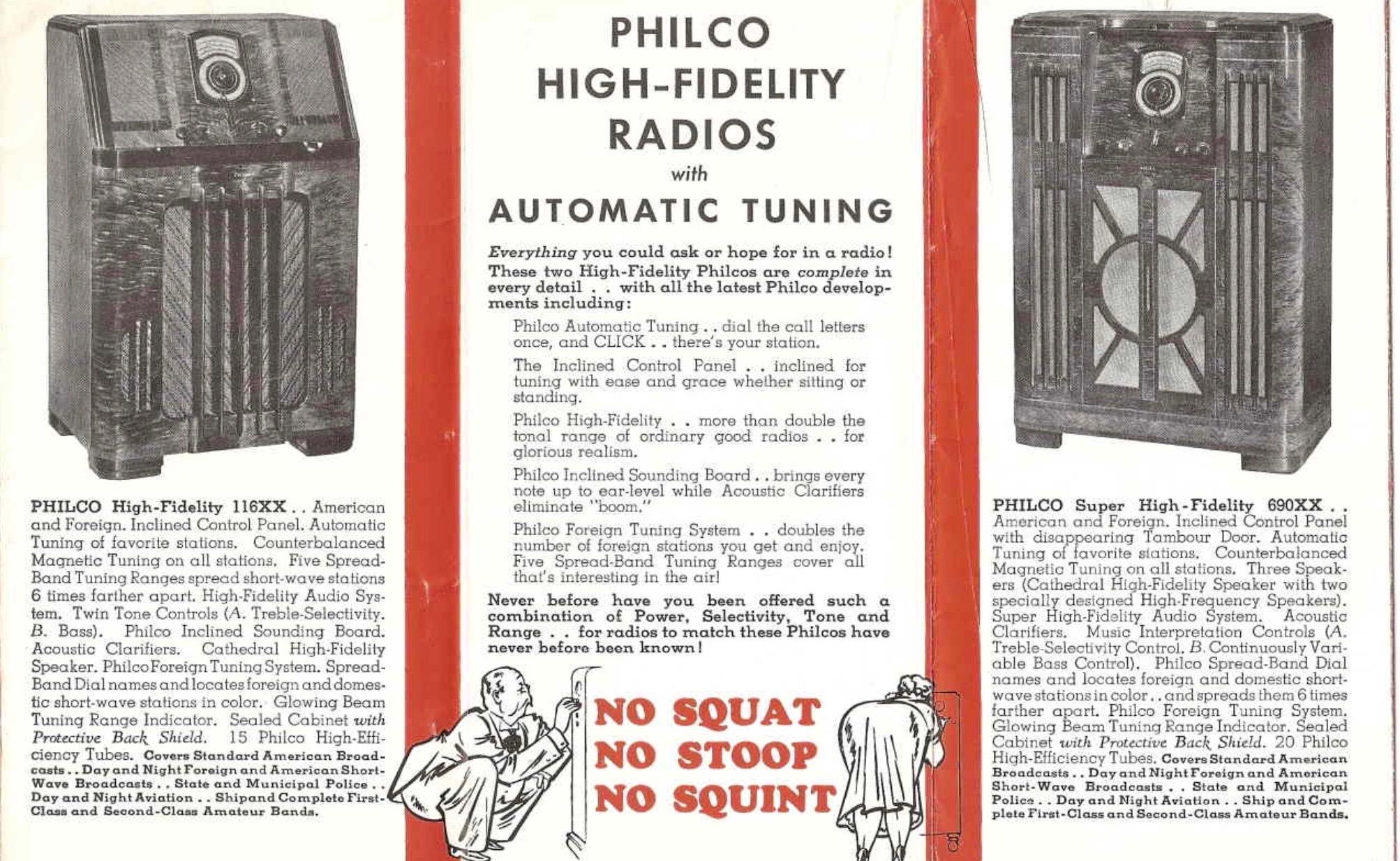 1938 philco radio value