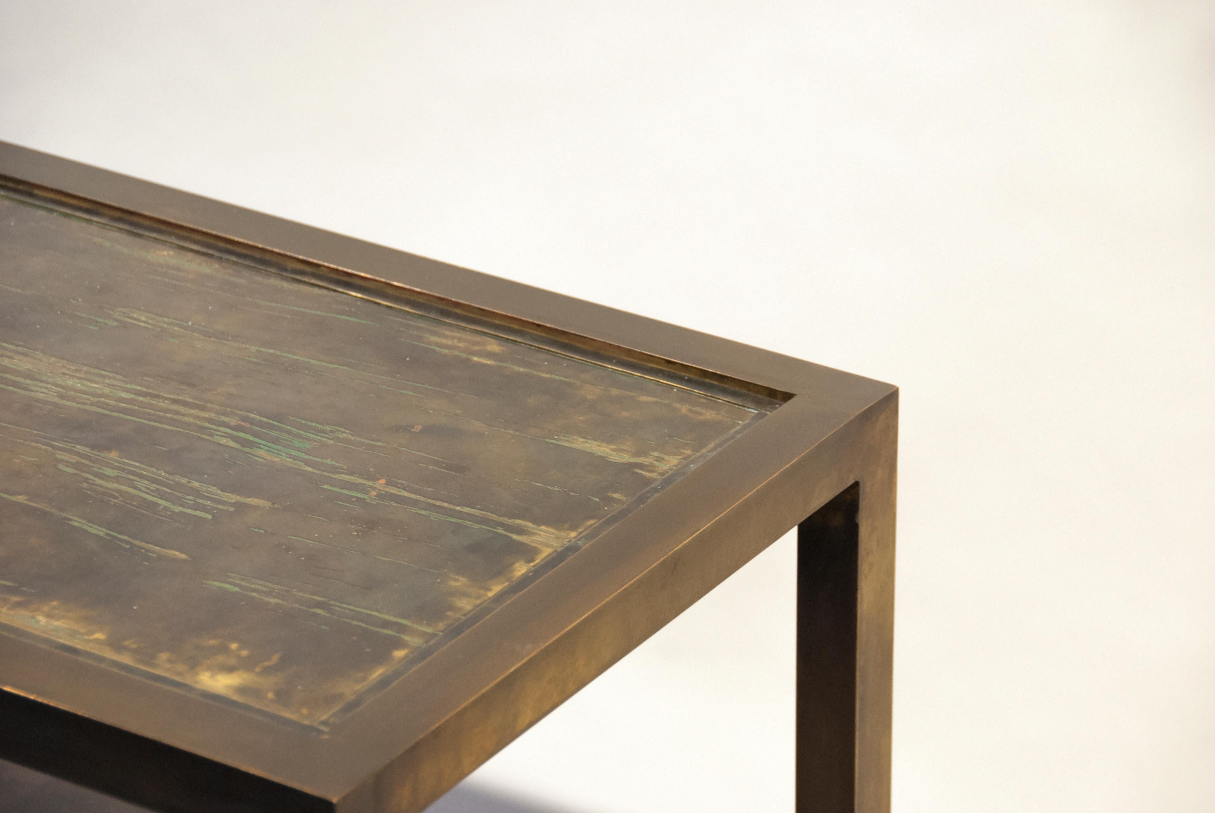 Philip and Kelvin LaVern Rectangular Side Table Single Edition In Excellent Condition In New York, NY