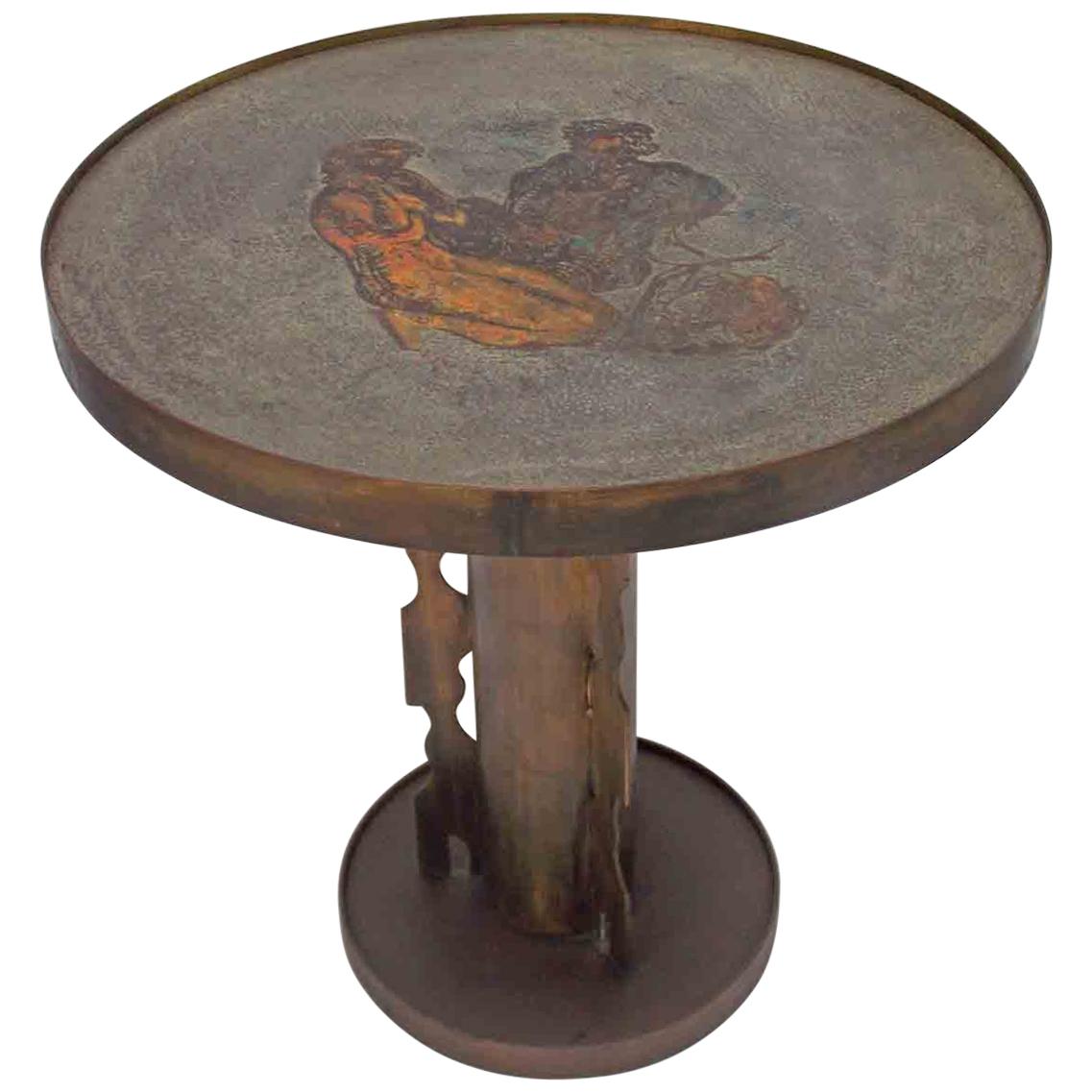 Philip and Kelvin Laverne Apres Picasso Occasional Table