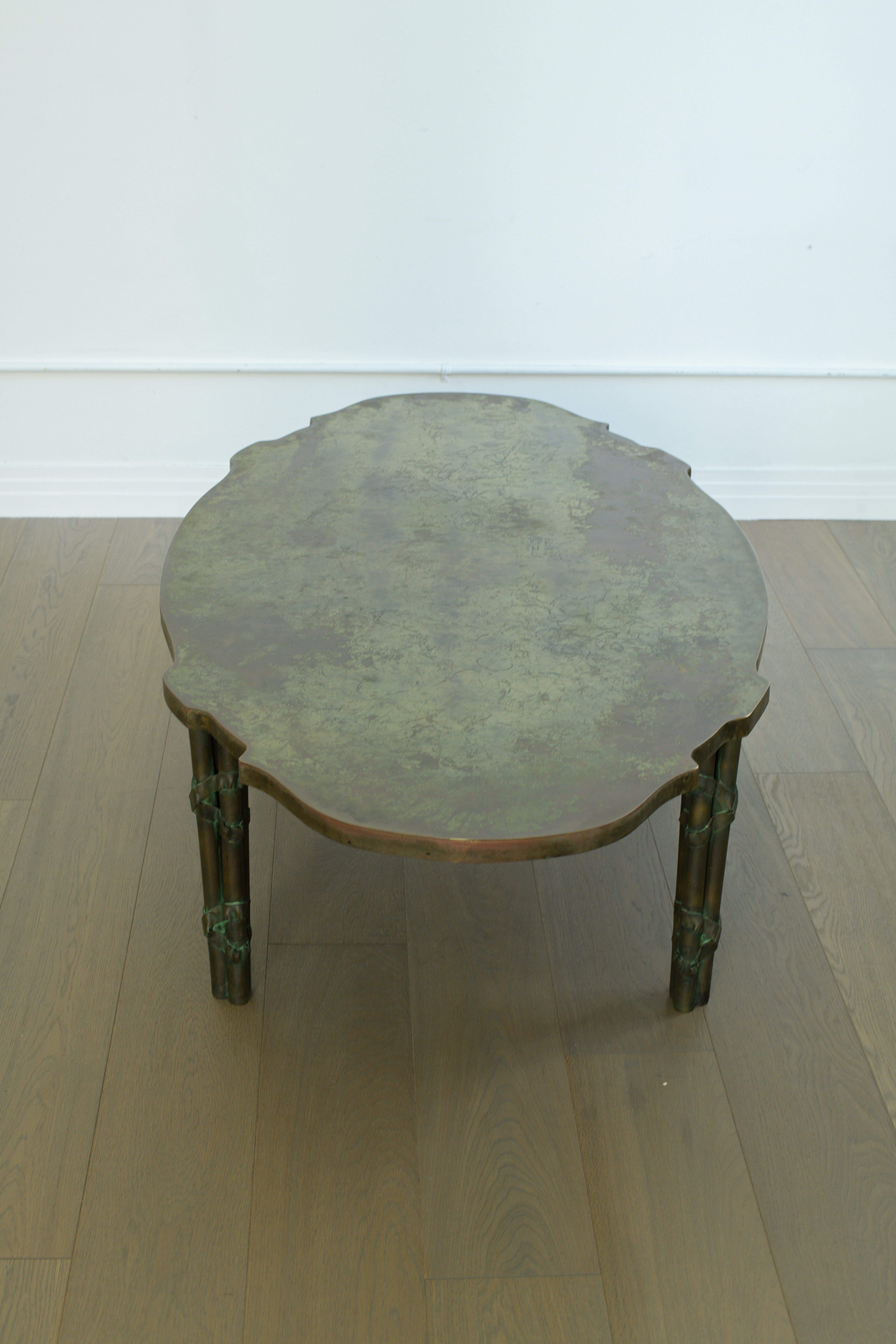 Mid-Century Modern Table basse Philip and Kelvin LaVerne Boucher en vente