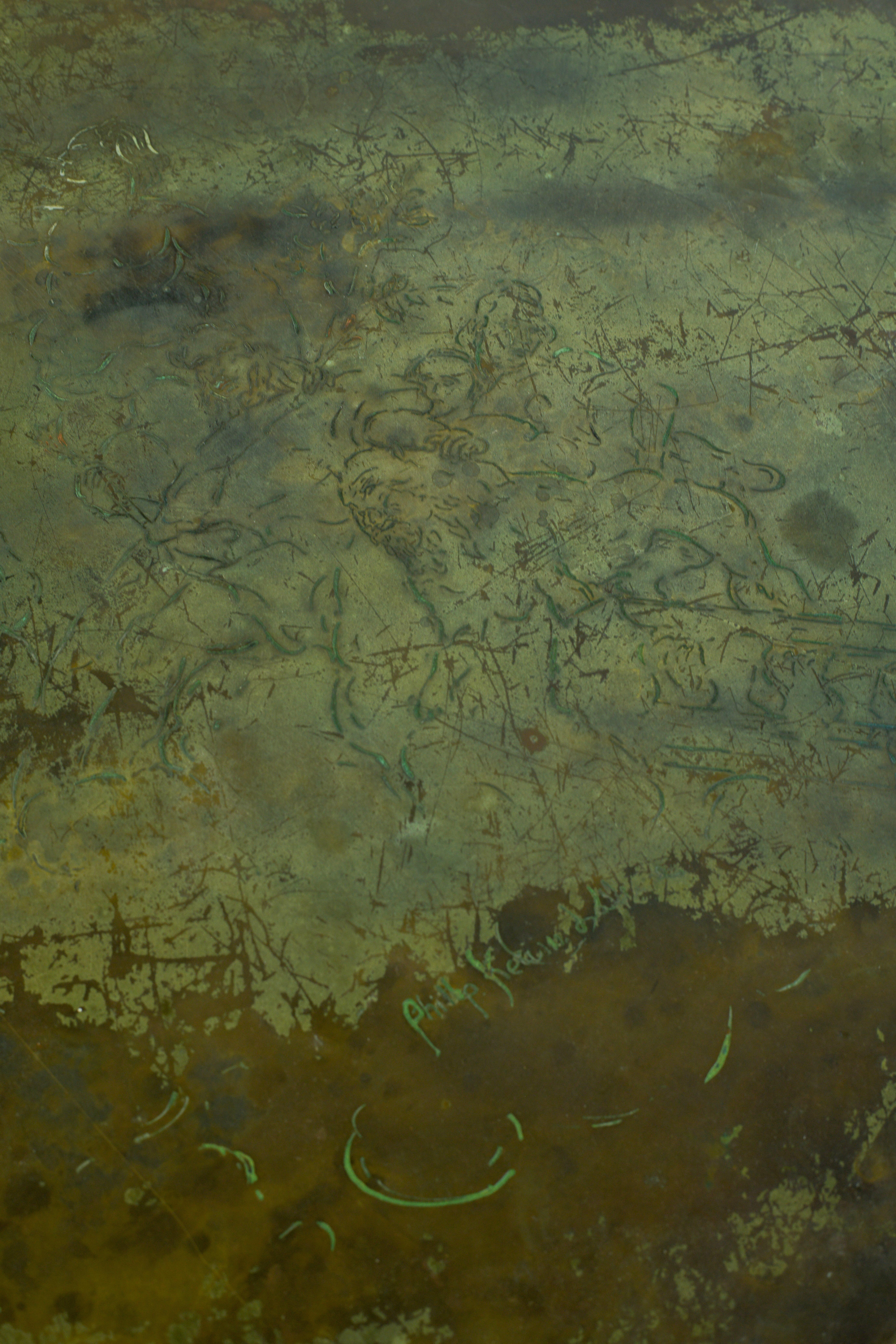 Américain Table basse Philip and Kelvin LaVerne Boucher en vente