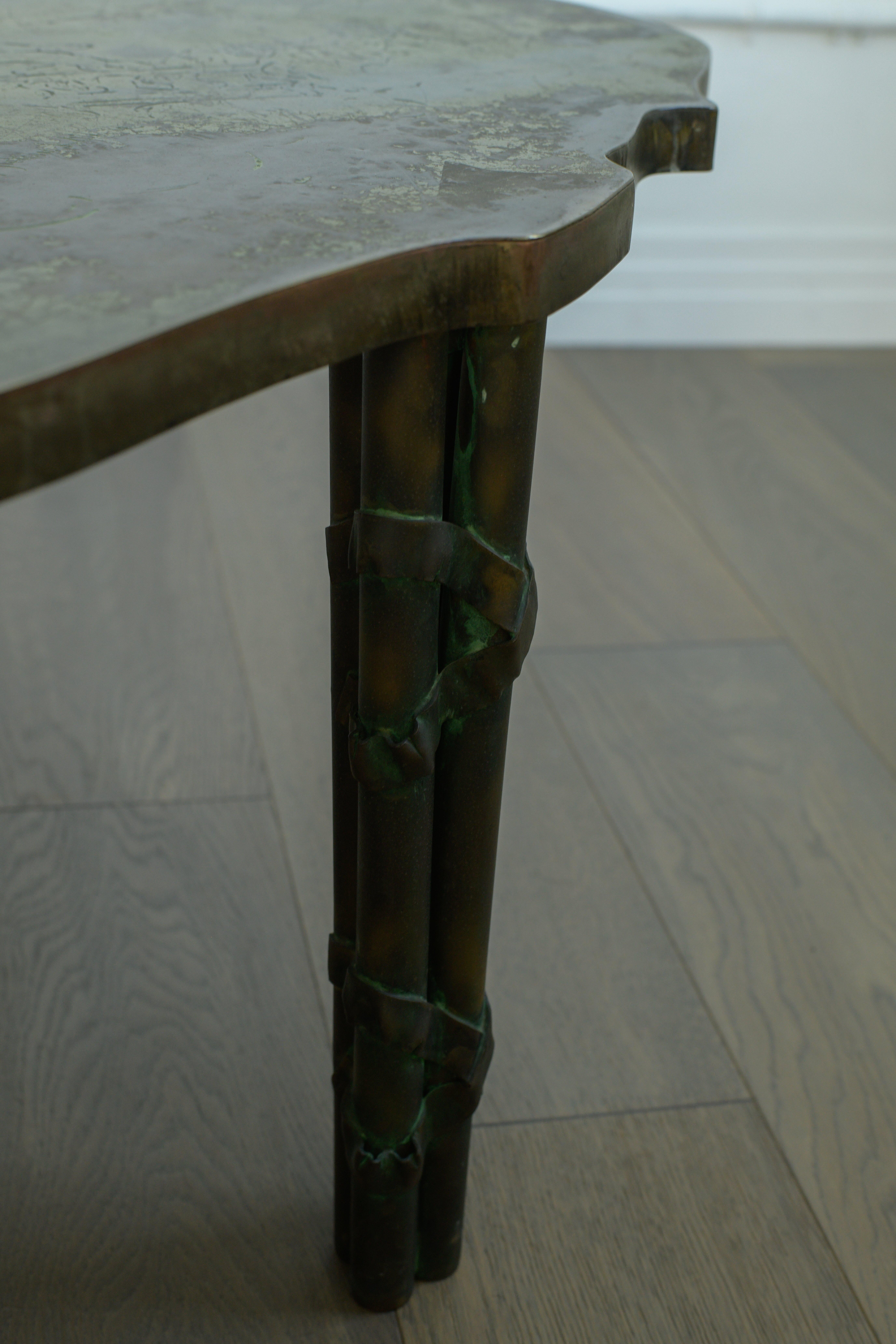 Table basse Philip and Kelvin LaVerne Boucher en vente 1