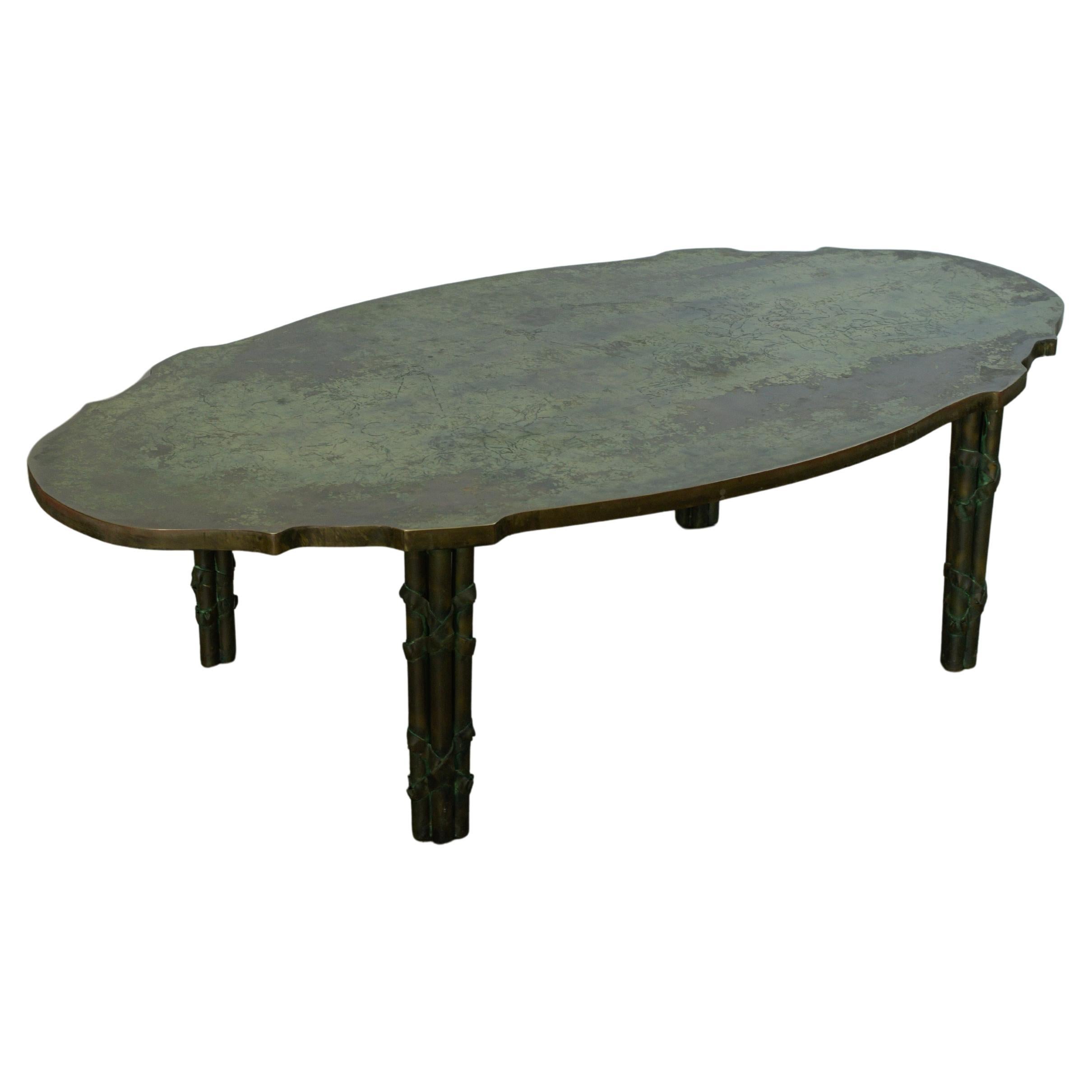 Table basse Philip and Kelvin LaVerne Boucher en vente