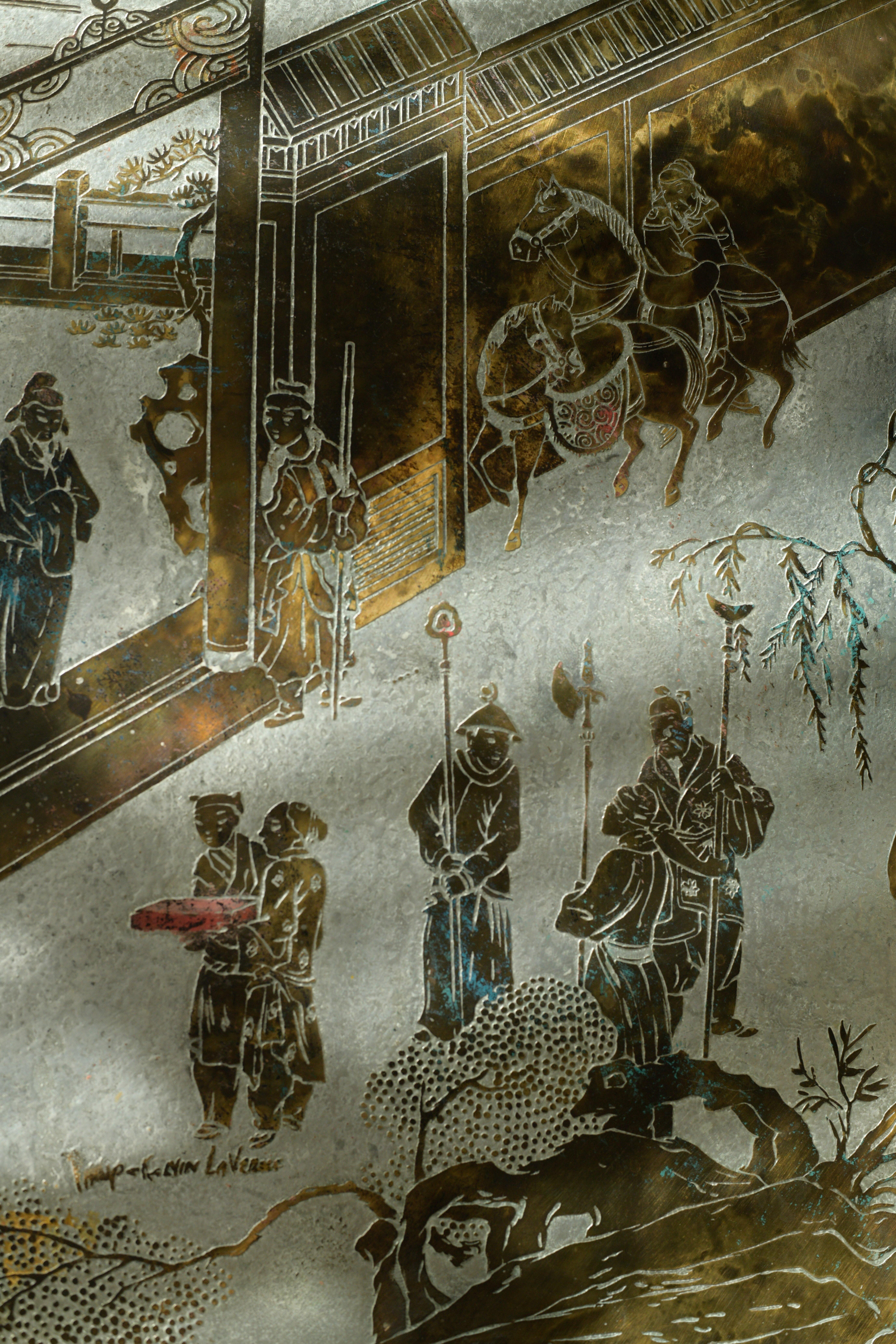 Table basse Philip and Kelvin LaVerne Chan en vente 2