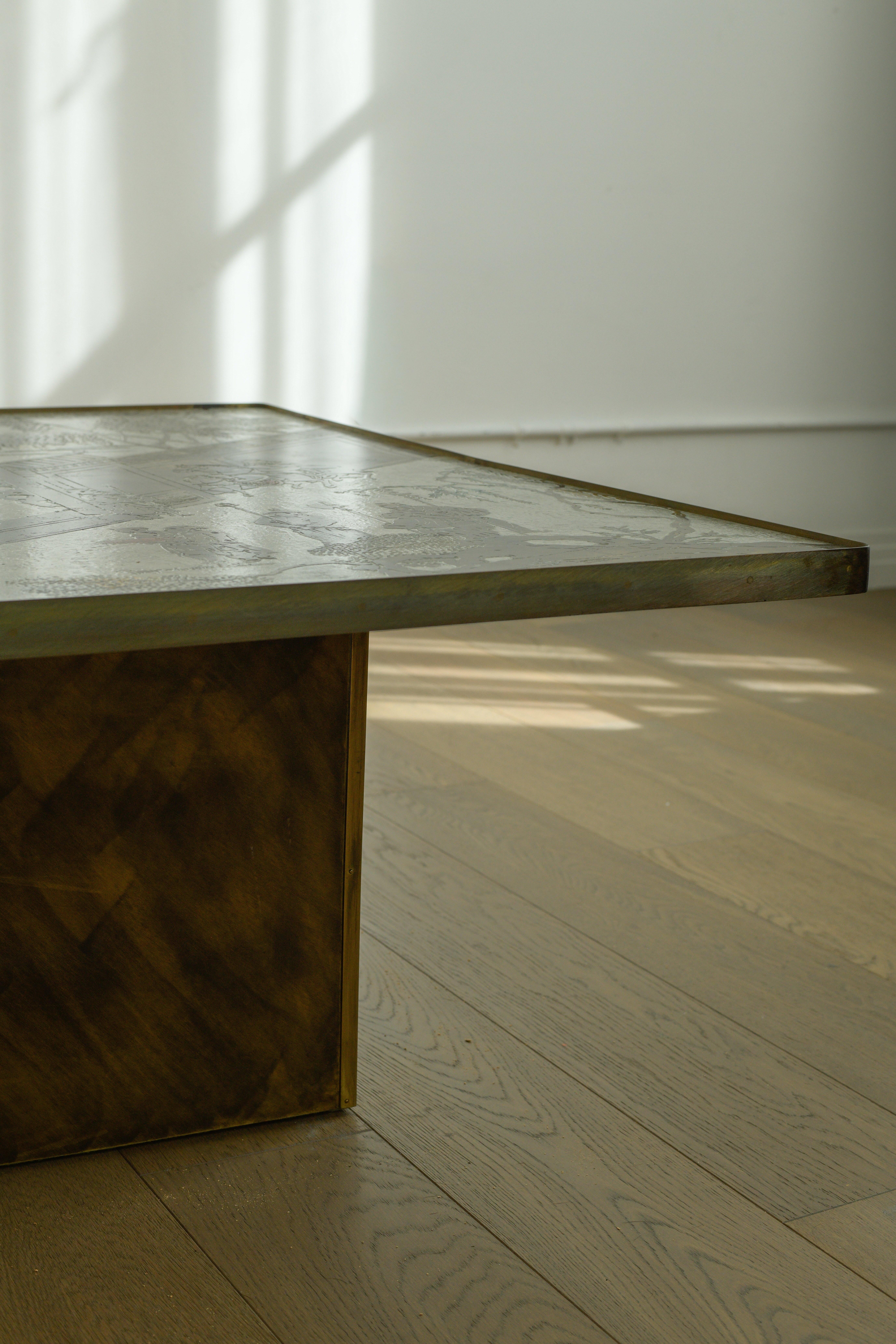 Américain Table basse Philip and Kelvin LaVerne Chan en vente