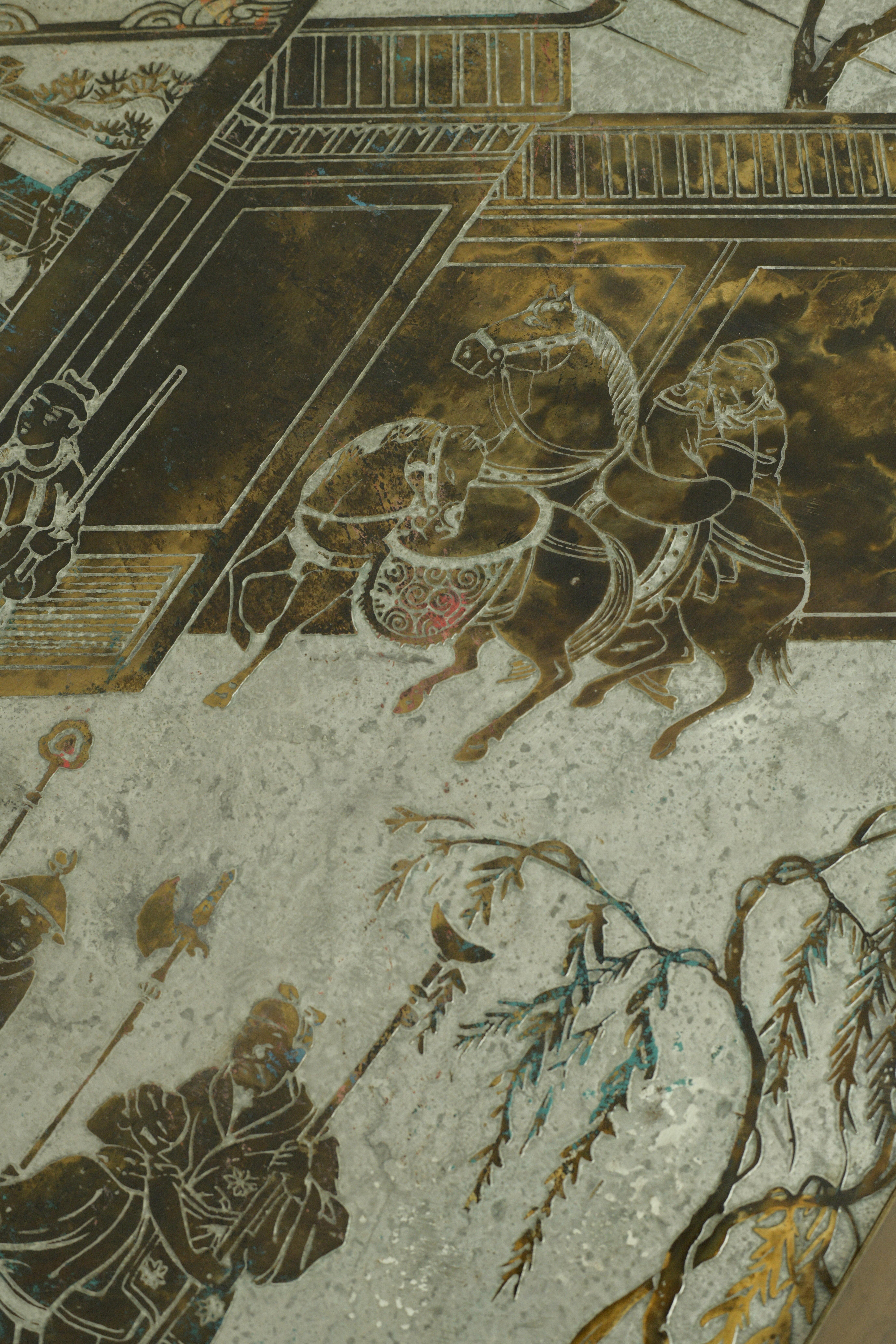 Milieu du XXe siècle Table basse Philip and Kelvin LaVerne Chan en vente