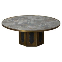Vintage Philip and Kelvin Laverne Chan Coffee Table 