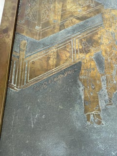 Philip and Kelvin LaVerne Chan Rectangular Side Table in Bronze