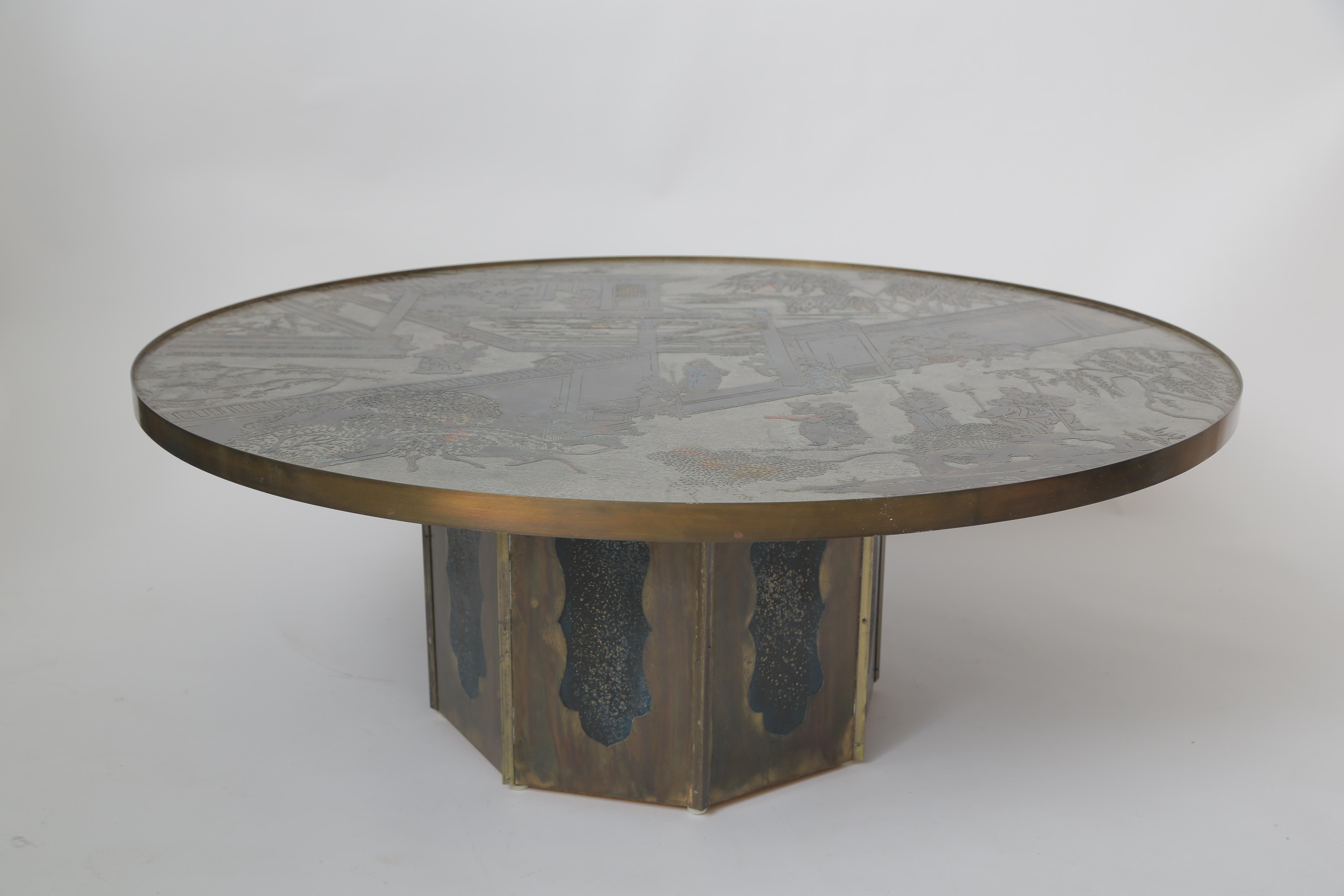 Bronze Philip and Kelvin Laverne Chan Table