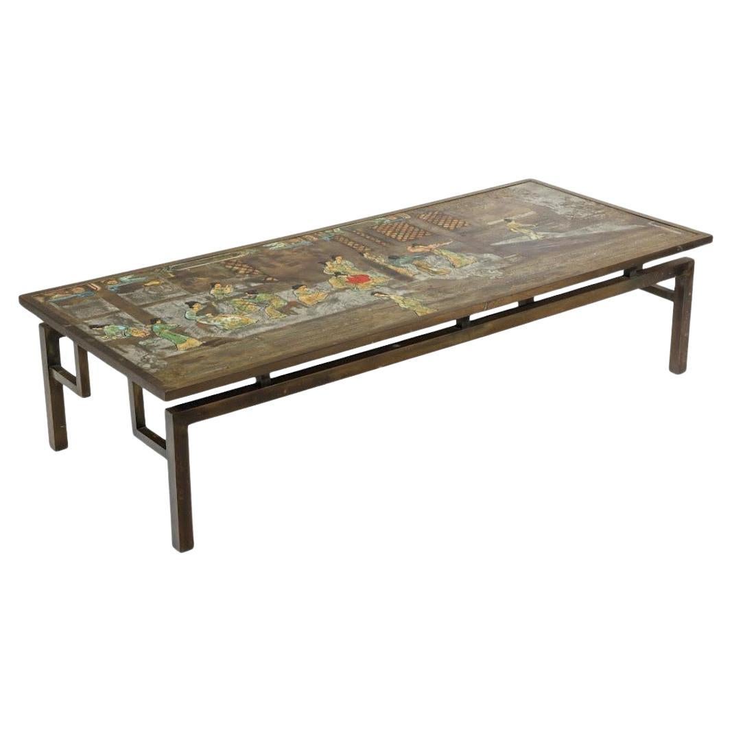 Philip And Kelvin LaVerne CHIN YIN Coffee Table For Sale