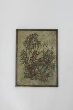 Philip and Kelvin Laverne 'Chinois' wall plaque, model 102, 1960s