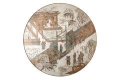 Table centrale en Chinoiserie Philip and Kelvin LaVerne, New York, vers les années 1960