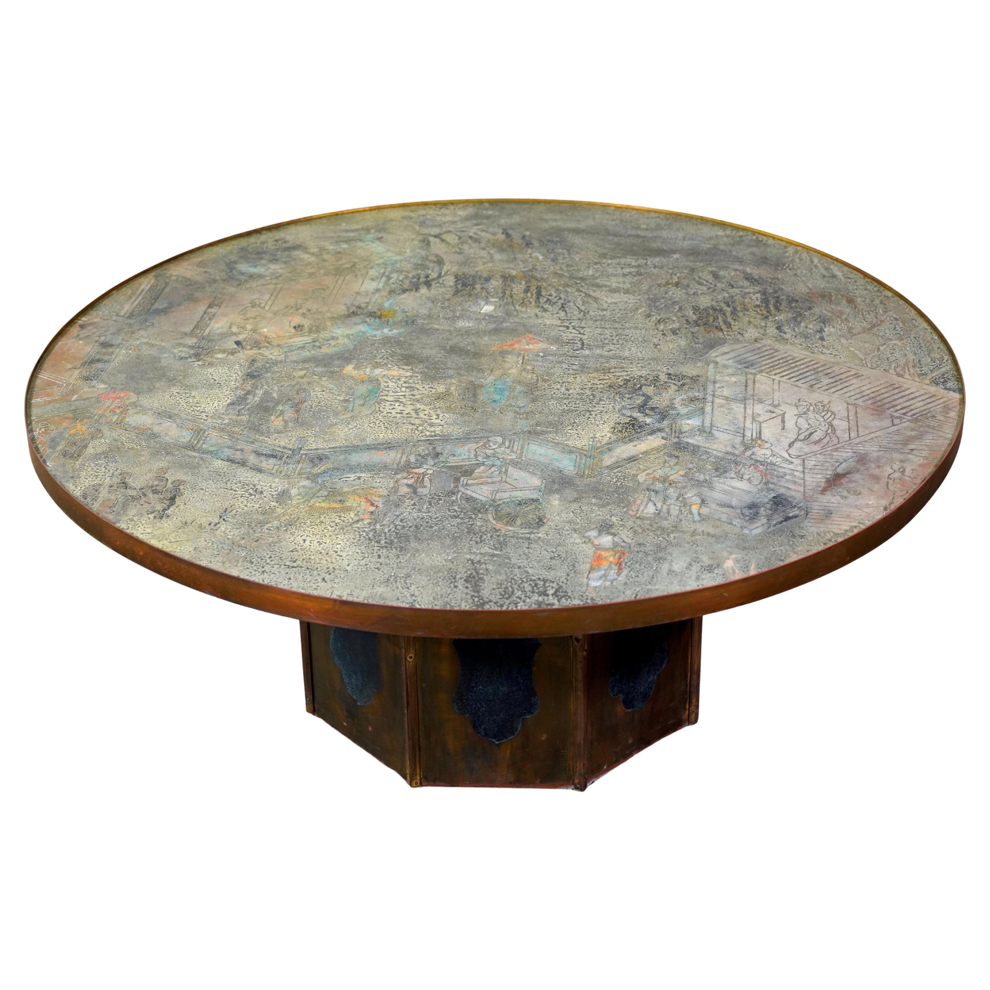 Philip and Kelvin Laverne Coffee Table For Sale