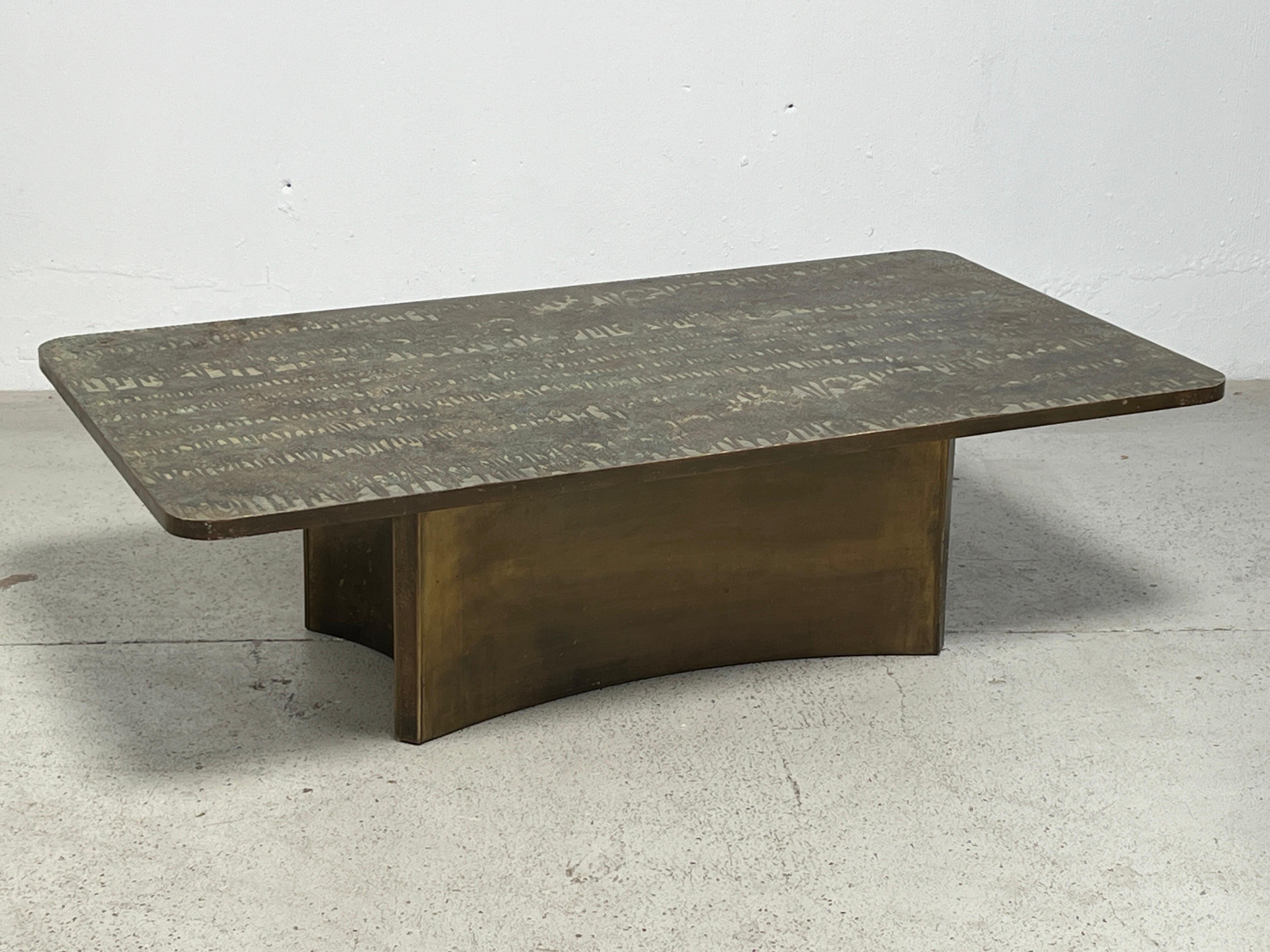 Philip and Kelvin Laverne Eternal Forest Coffee Table For Sale 6