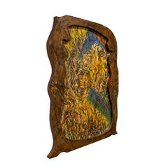 Philip and Kelvin LaVerne Eccezionale dipinto in bronzo "Passione" 1960 (Firmato)