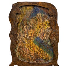 Philip and Kelvin LaVerne Exceptional Bronze Painting "Passion" 1960s (Signed)