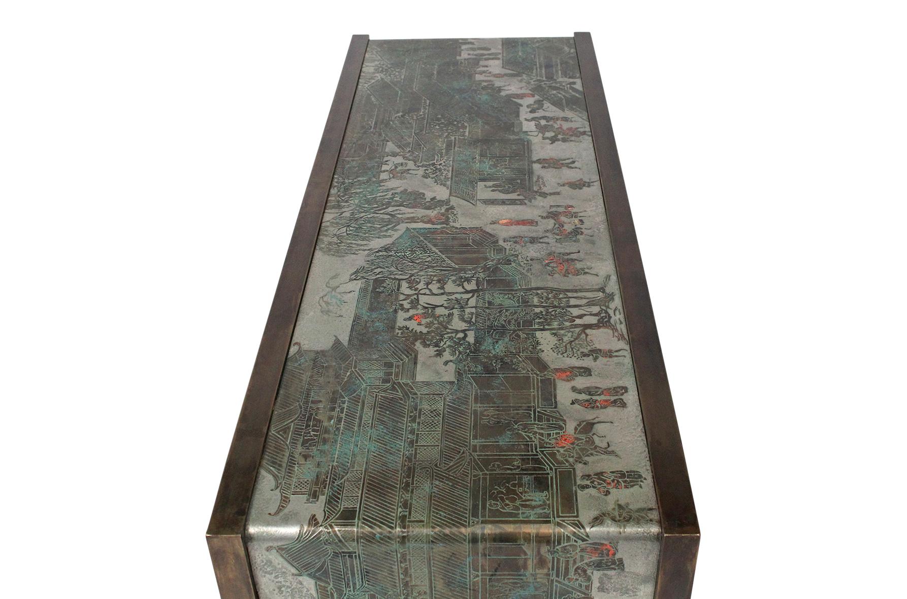 Philip and Kelvin Laverne “Festival” Console Table 3