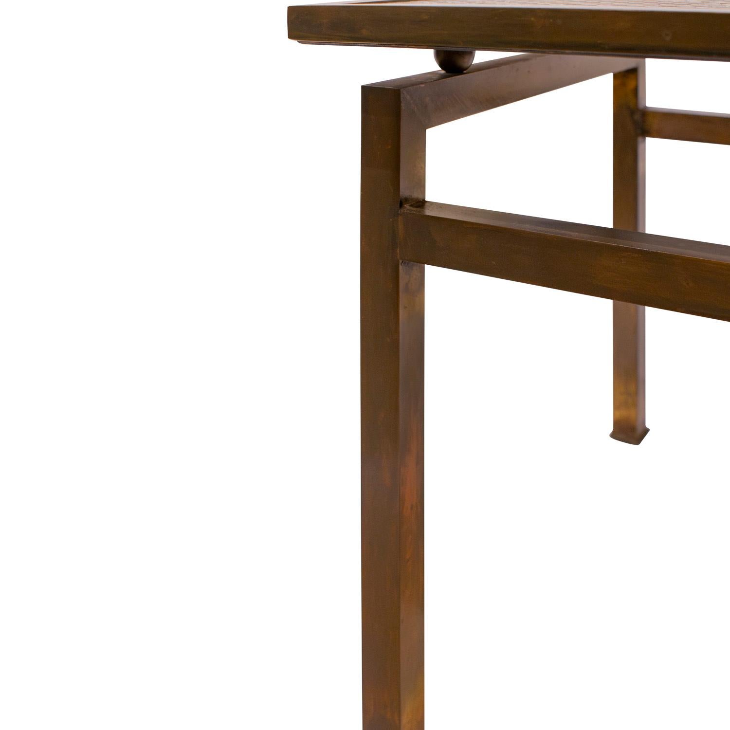 Milieu du XXe siècle Philip and Kelvin LaVerne Table d'appoint 