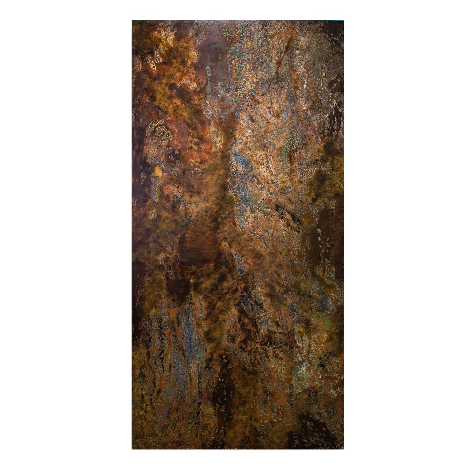 Large abstract painting 