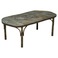 Philip and Kelvin LaVerne, Mid-Century Modern, Chan 140 Coffee Table, Bronze