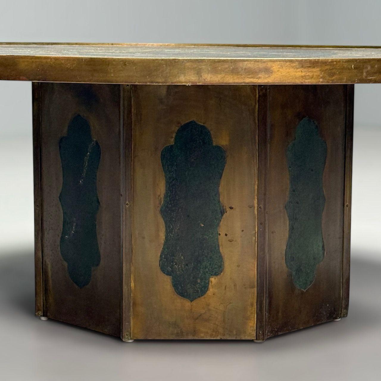 Philip und Kelvin Laverne, Mid-Century Modern, Chan-Couchtisch, Bronze, 1960er Jahre im Angebot 5