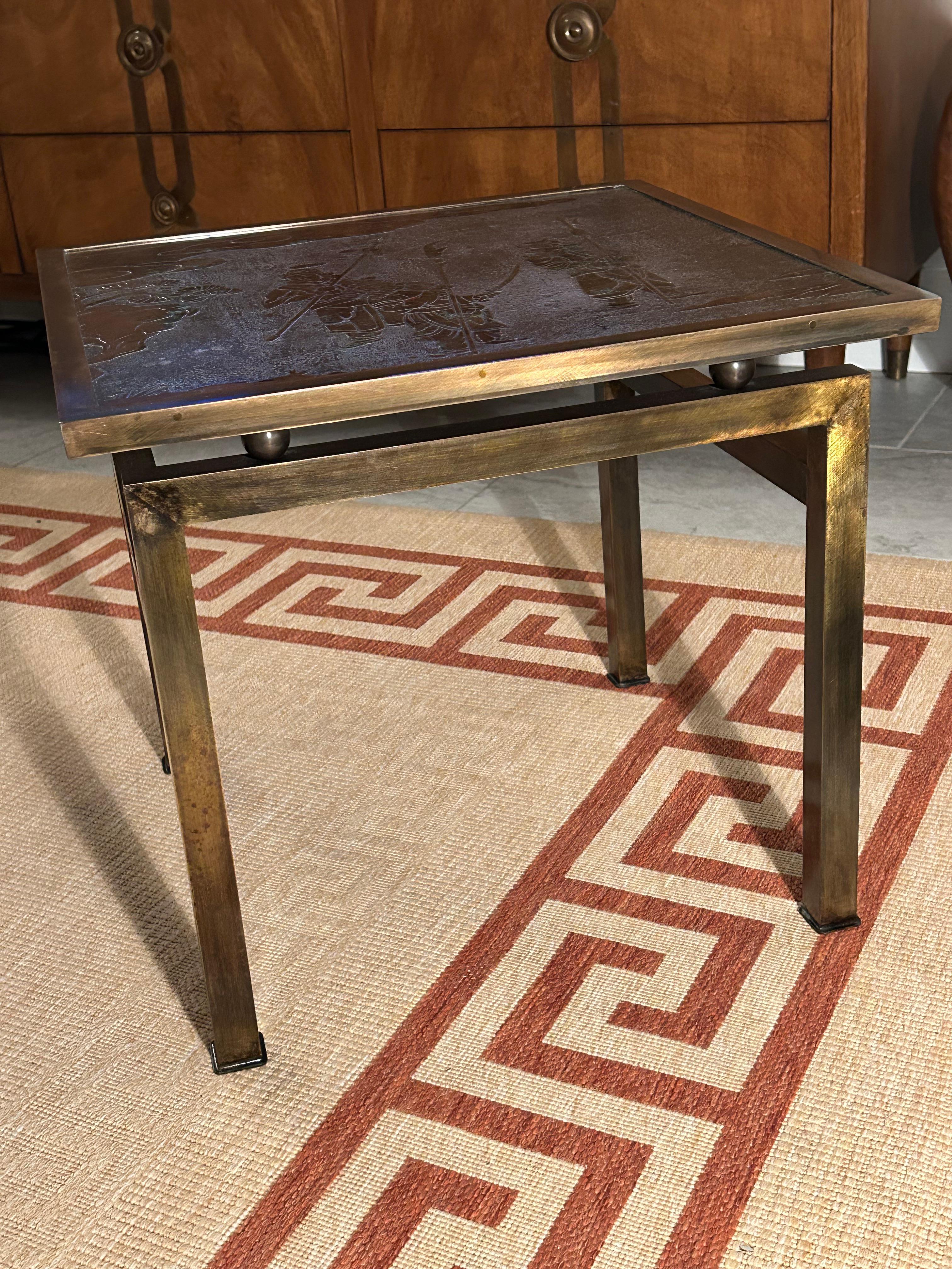 Philip and Kelvin Laverne Ming side table For Sale 4