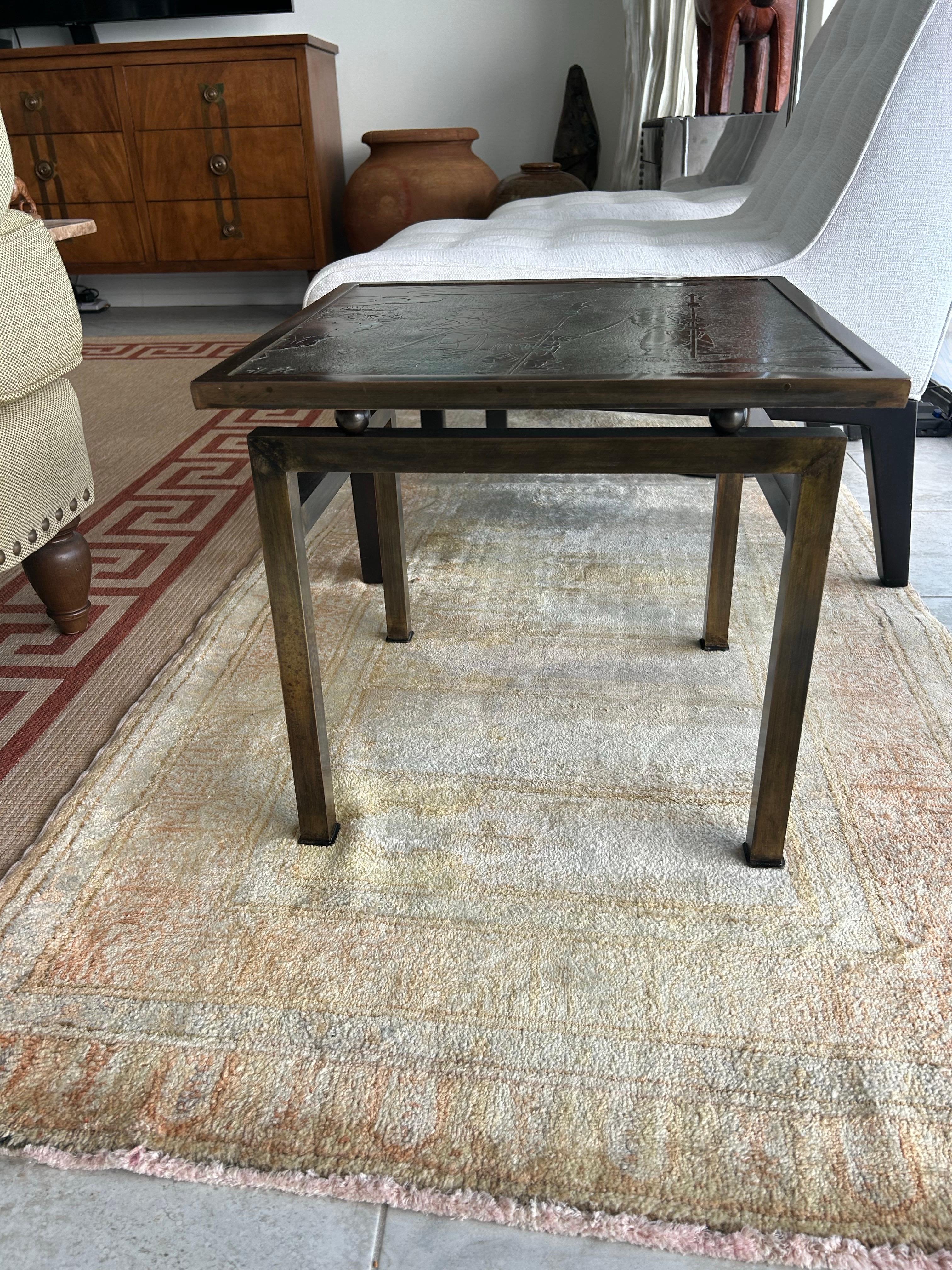 American Philip and Kelvin Laverne Ming side table For Sale