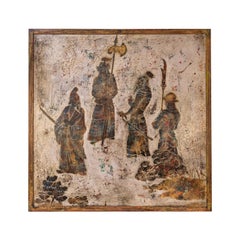 Philip and Kelvin LaVerne "Ming" Bronze Painting 1960s 'Signed'