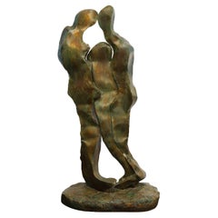 Philip and Kelvin LaVerne Monumental "Pas De Trois" Sculpture 1970s 'Signed'