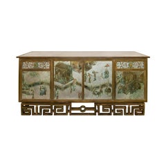 Philip and Kelvin LaVerne Raro e importante "Gabinete Tao" Años 70 (Firmado)