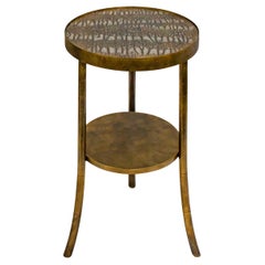 Philip and Kelvin LaVerne Rare "Eternal Forest" Tea Table 1960s (Signed)