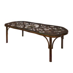 Philip and Kelvin LaVerne Rare "Fragonard Pierced" Coffee Table 1960s (Signed)