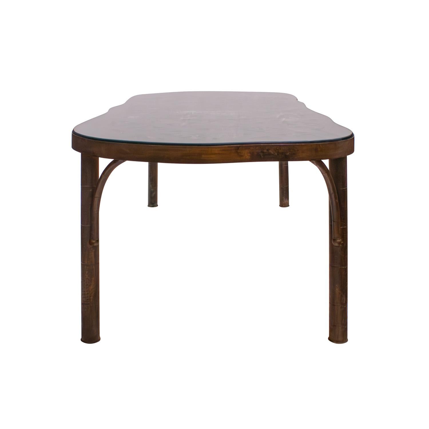 Mid-Century Modern Philip and Kelvin LaVerne Rare table basse 