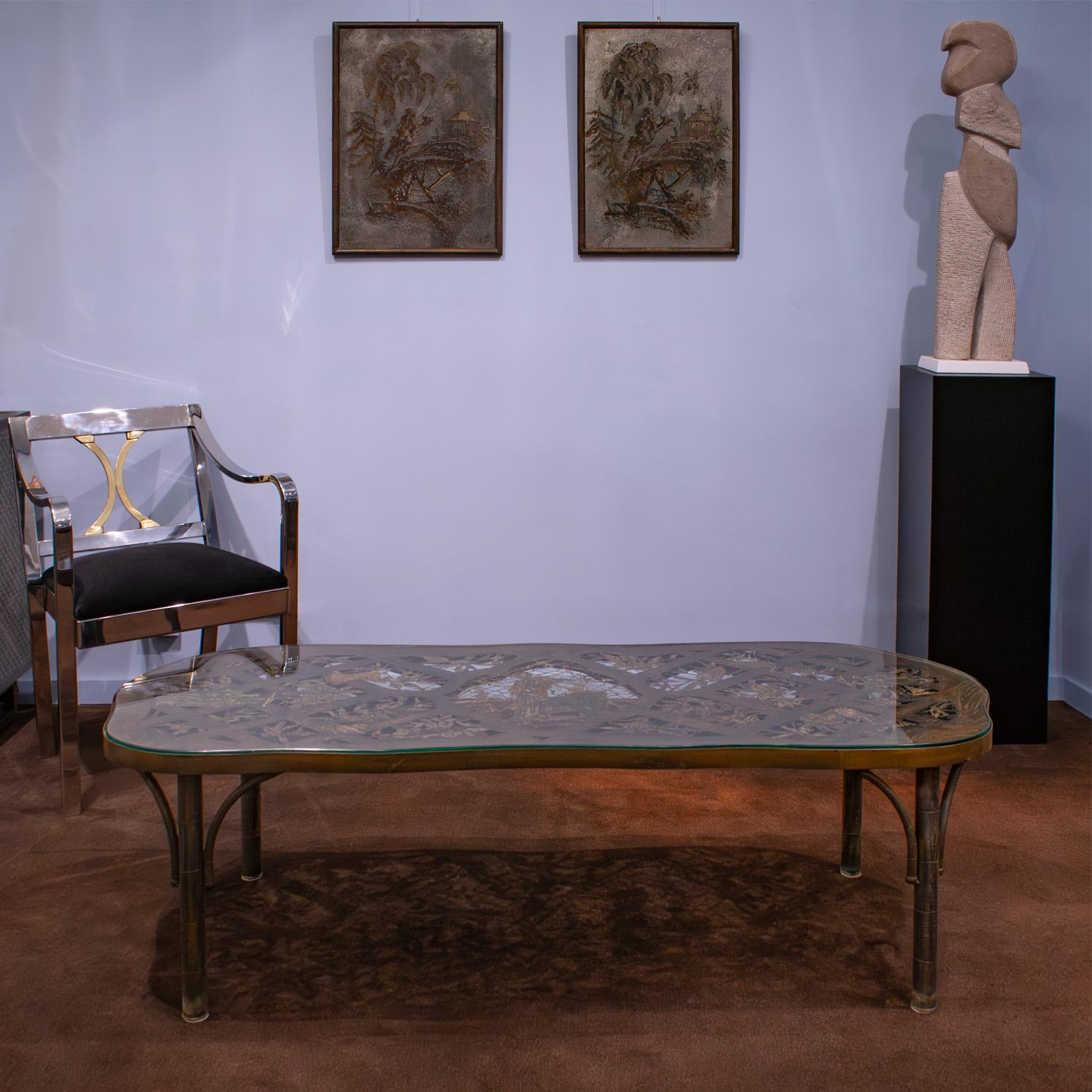 Philip and Kelvin LaVerne Rare table basse 