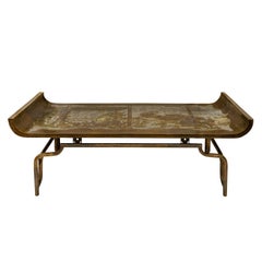 Philip and Kelvin LaVerne Rare "Imperial Palace Coffee Table" 1970s (Signed)