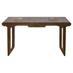 Philip and Kelvin LaVerne Rare "Kuan Yin Console Table" 1970s (Signed)