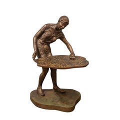 Philip and Kelvin LaVerne Rare and Important Cast Sculpture 1960s (Signed)