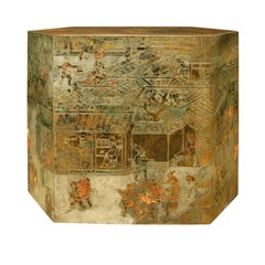 Philip and Kelvin LaVerne Set of "Lo Ta Hexagonal Cube" Tables 1960s 'Signed'