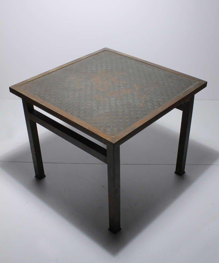 American Philip and Kelvin LaVerne Side Table For Sale