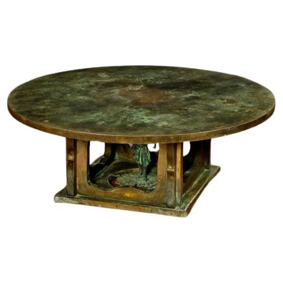 Philip and Kelvin LaVerne Troy Zodiac Coffee Table  For Sale