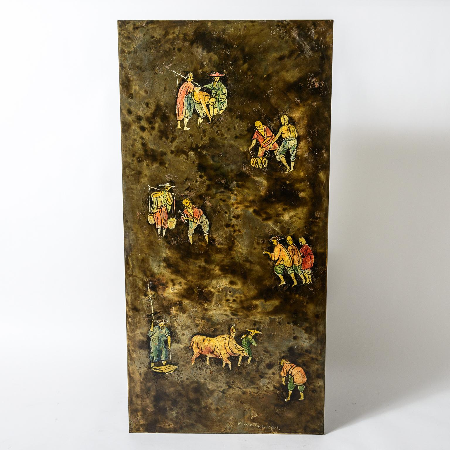 Nordamericano Philip and Kelvin Laverne Wall Plaque 