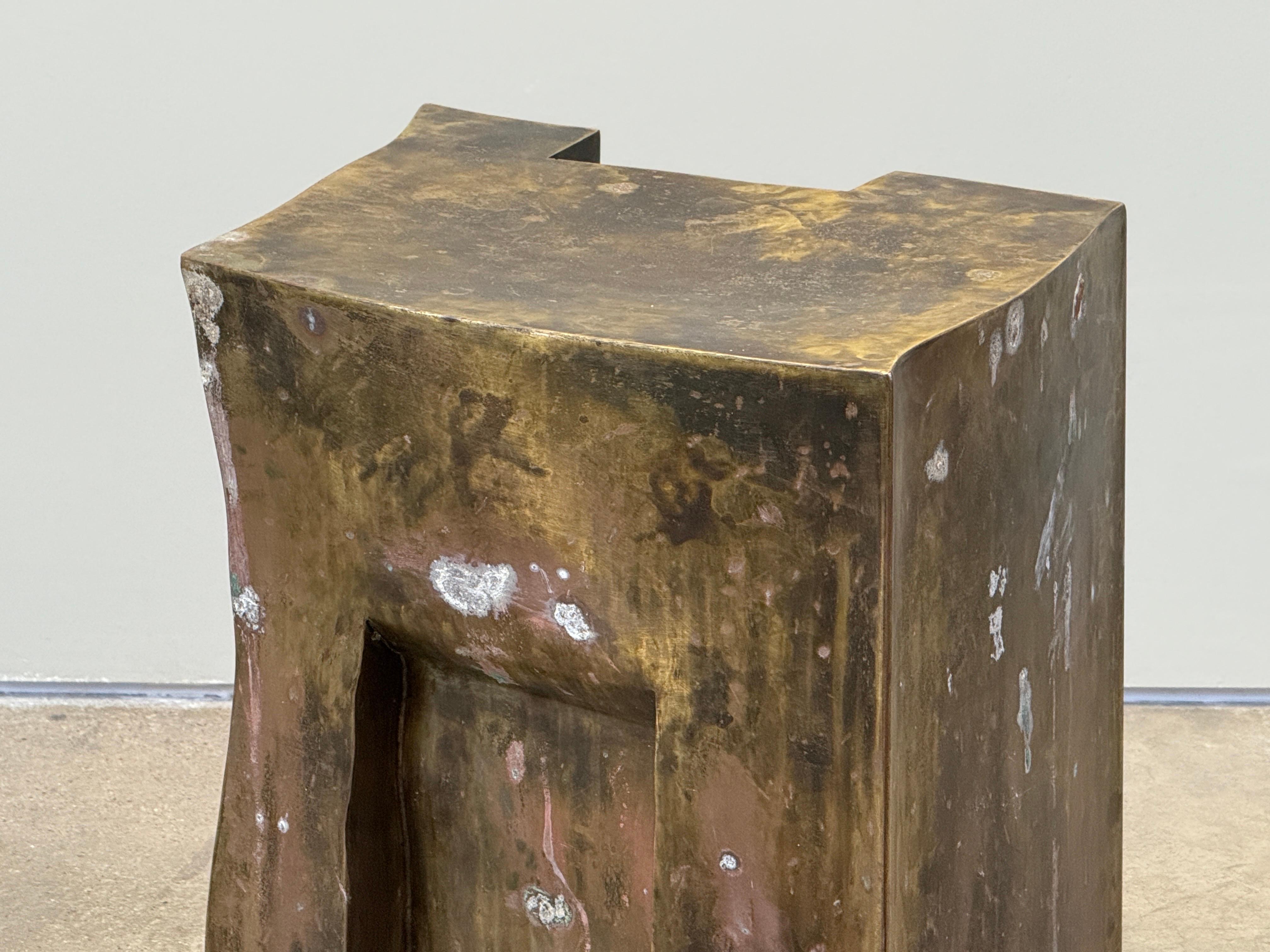 Philip and Kelvin Laverne 'Yielding' Side Table / Stool For Sale 5