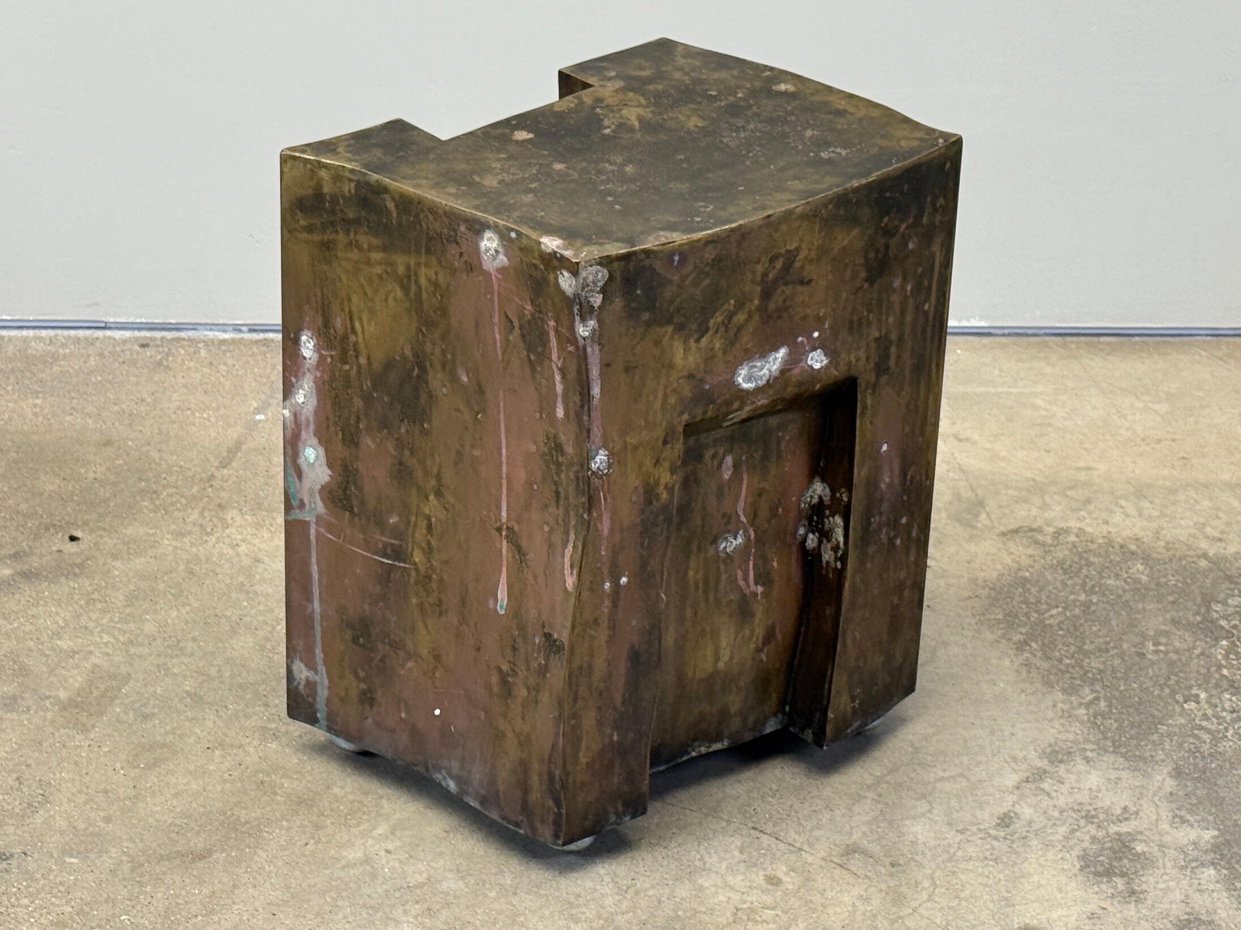 Philip and Kelvin Laverne 'Yielding' Side Table / Stool For Sale 8