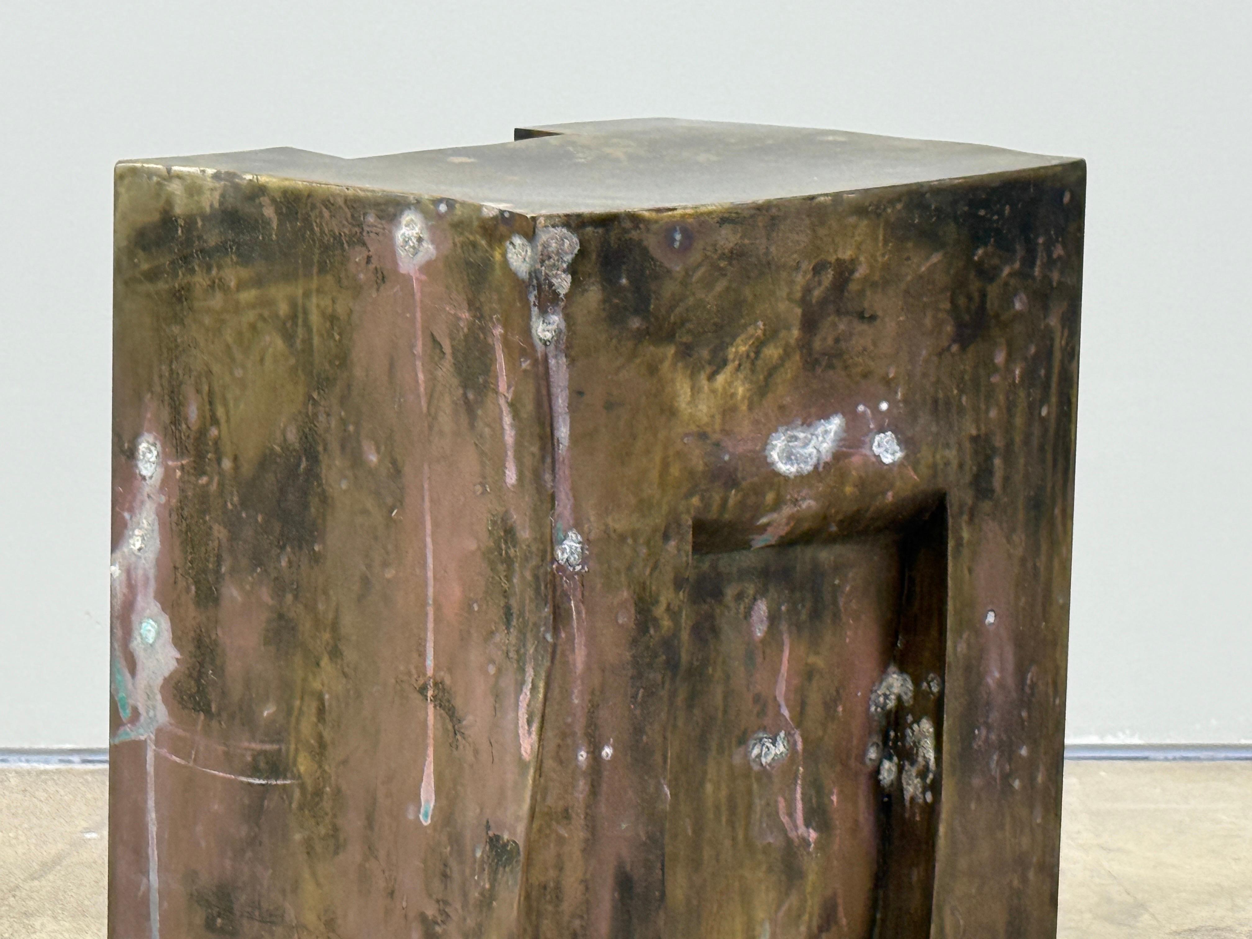 Philip and Kelvin Laverne 'Yielding' Side Table / Stool For Sale 9