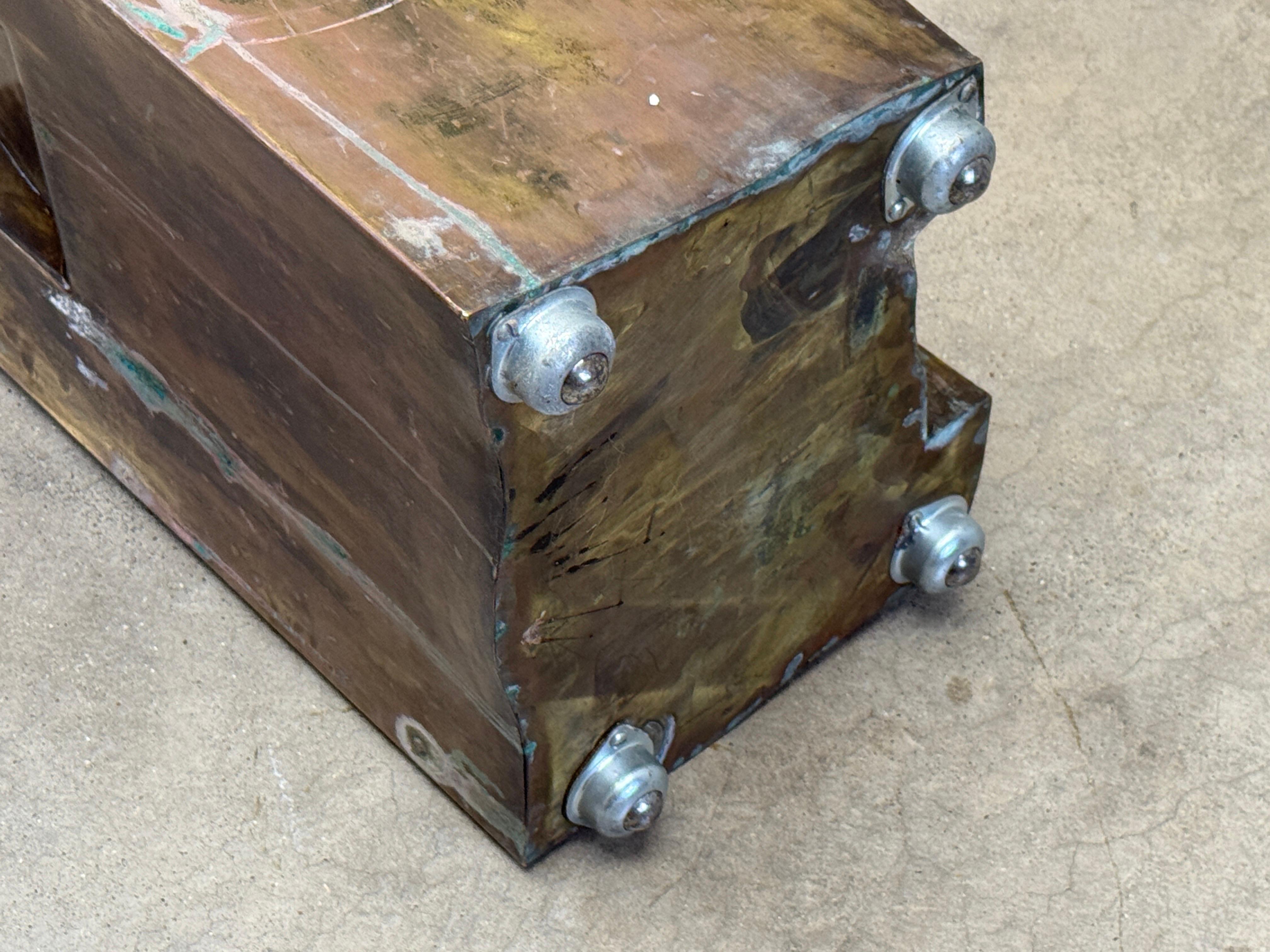 Philip and Kelvin Laverne 'Yielding' Side Table / Stool For Sale 13