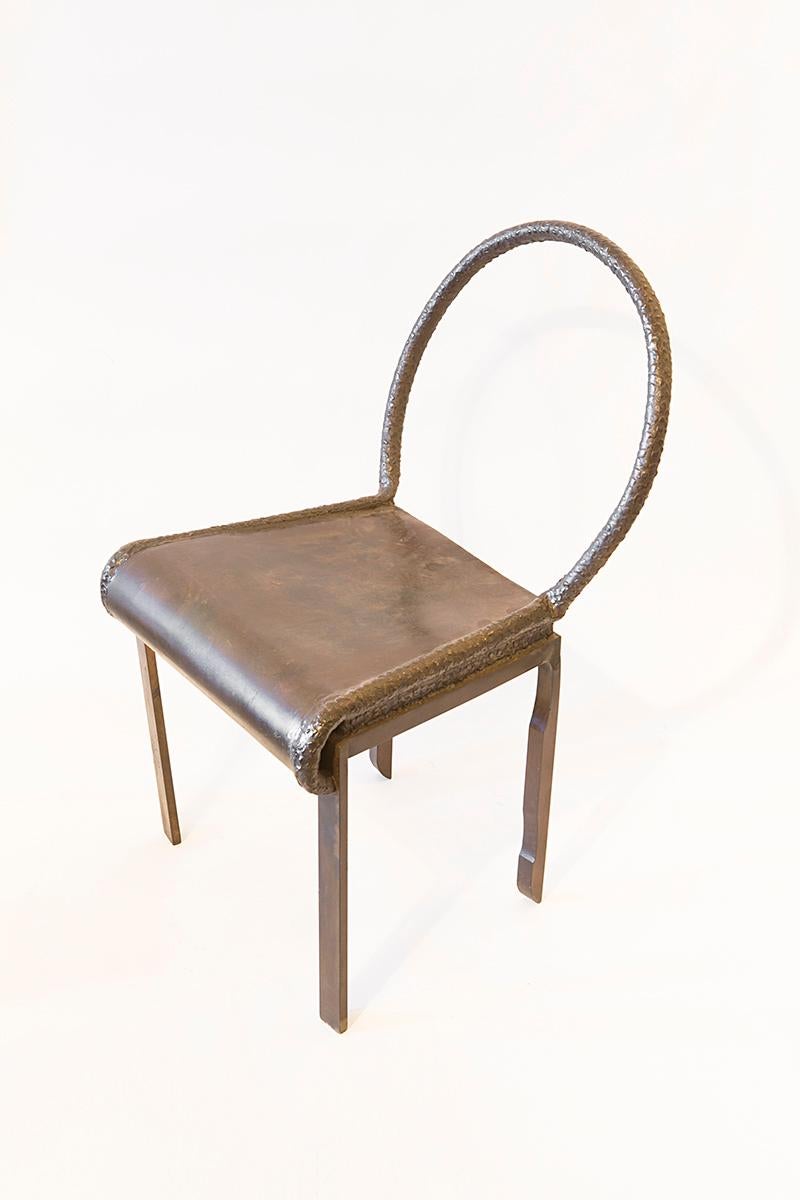Philip and Kelvin LaVerne

Chair
Bronze, circa 1970s
Measures: 33” H x 19” W x 16”D
(84cm x 48cm x 41cm)

Philip and Kelvin LaVerne are an American collaborative-design father and son duo. They are best known for melding motifs from antiquity